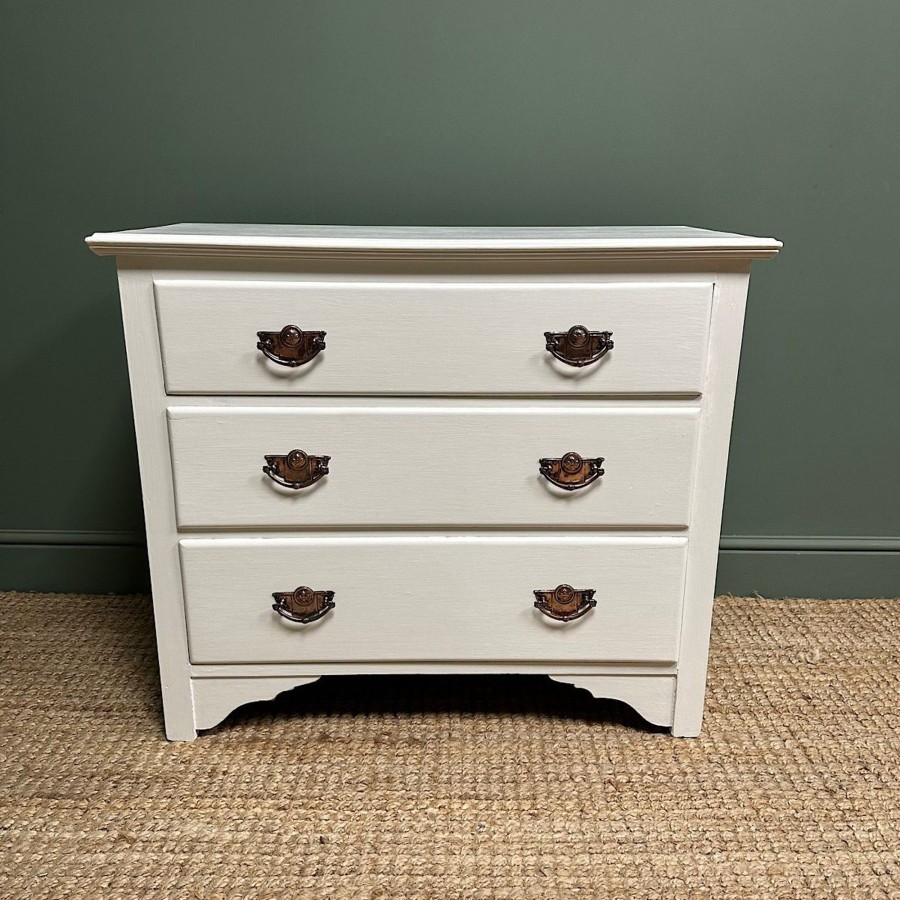 Antique Furniture Antiques World (via WooCommerce) Chest Of Drawers | Antique Painted Chest Of Drawers