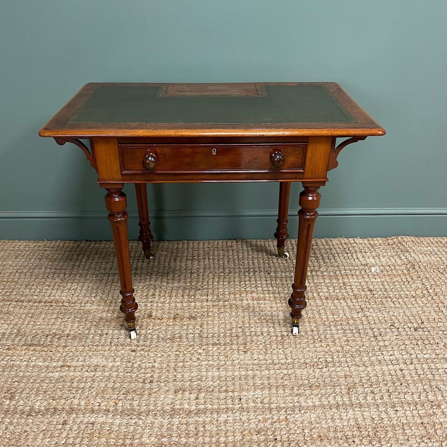 Antique Furniture Antiques World (via WooCommerce) Tables | Antique Victorian Mahogany Writing Table