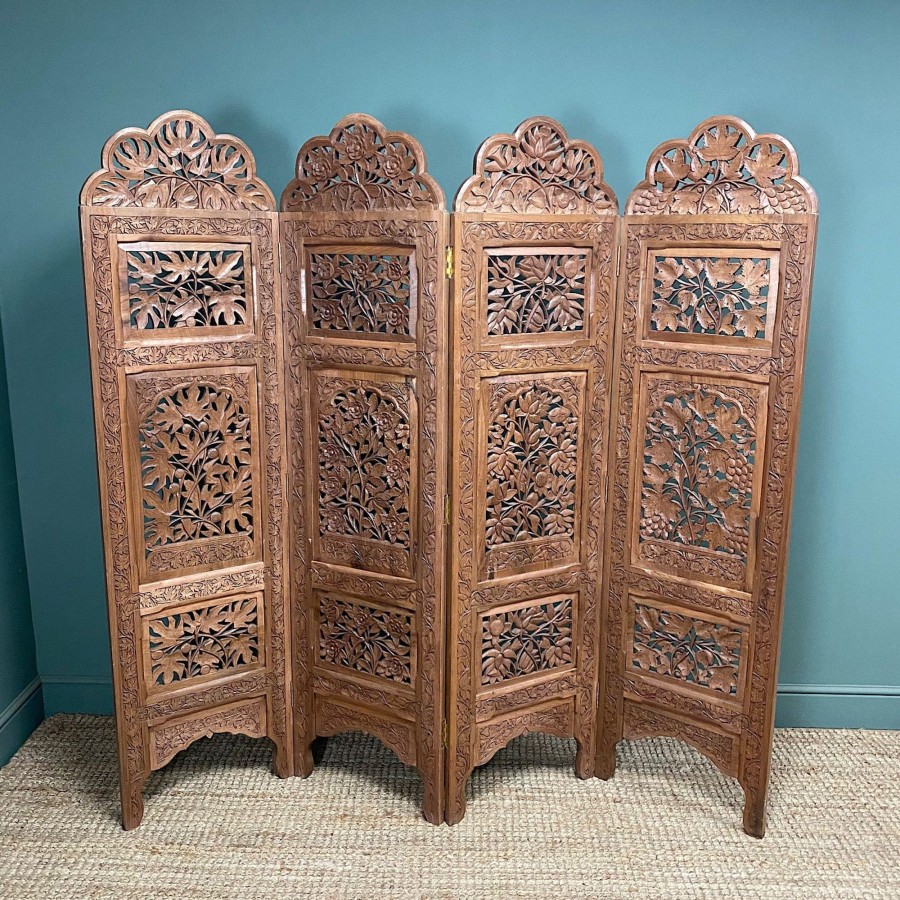 Antique Furniture Antiques World (via WooCommerce) Collectables | Decorative Carved Screen