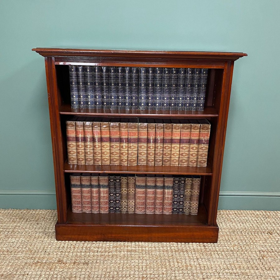 Antique Furniture Antiques World (via WooCommerce) Bookcases | Fine Quality Antique Victorian Mahogany Open Bookcase