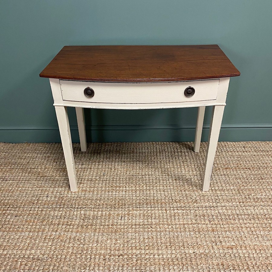 Antique Furniture Antiques World (via WooCommerce) Tables | Country Painted Victorian Antique Side Table