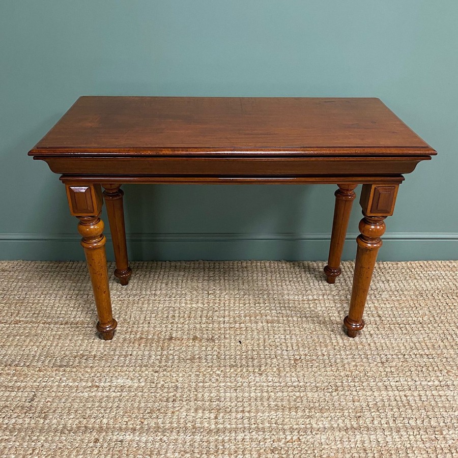 Antique Furniture Antiques World (via WooCommerce) Side Tables | Spectacular Victorian Mahogany Antique Console Table