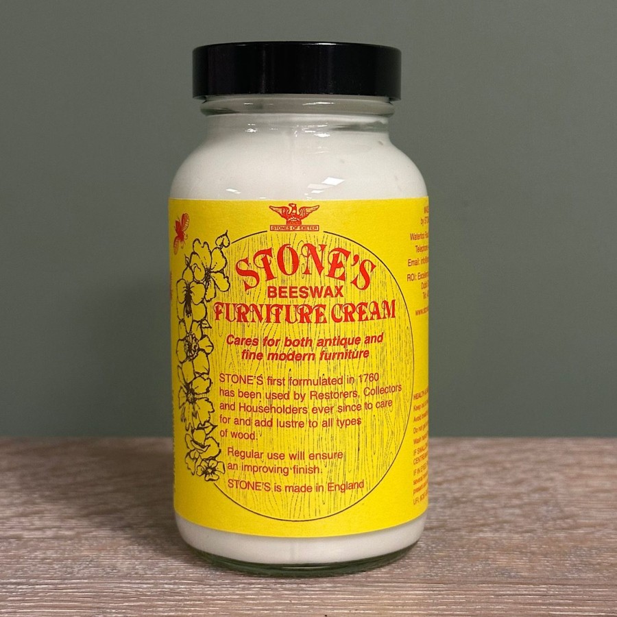 Antique Furniture Antiques World (via WooCommerce) Furniture Wax | Stones Furniture Cream - Light - 227Ml