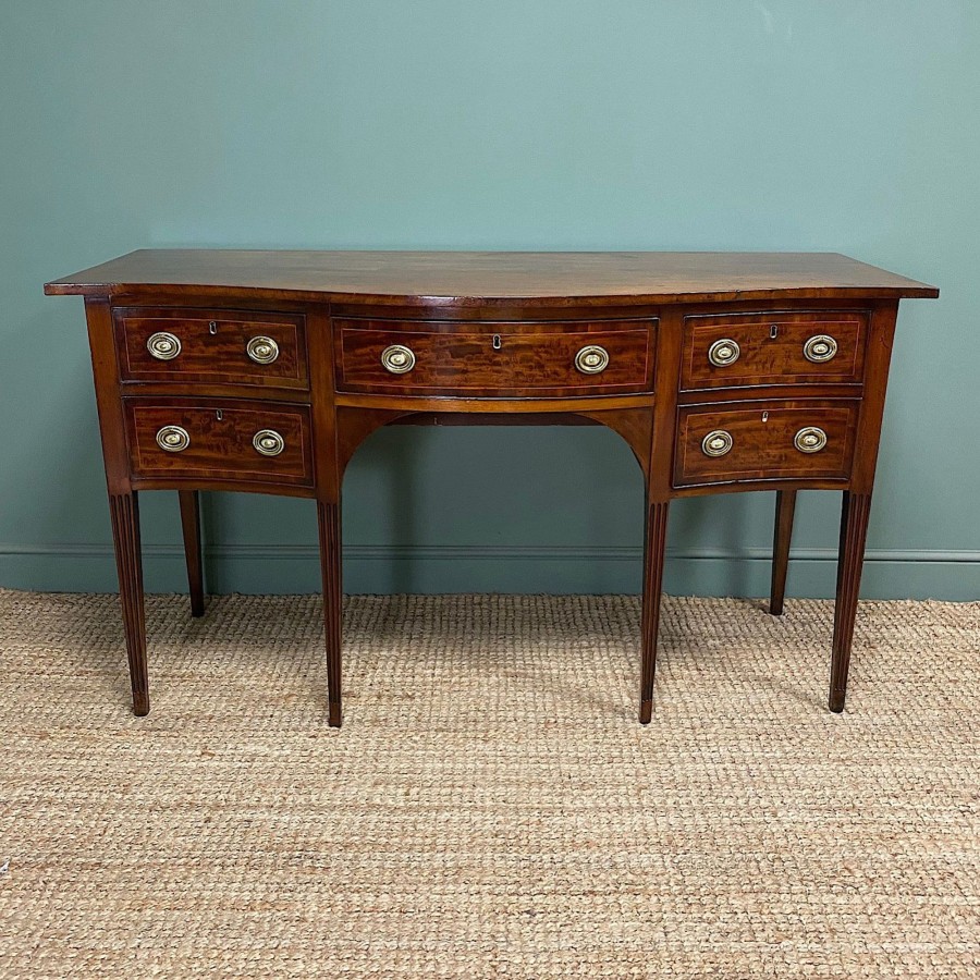 Antique Furniture Antiques World (via WooCommerce) Sideboards | Quality Mahogany Antique Georgian Sideboard