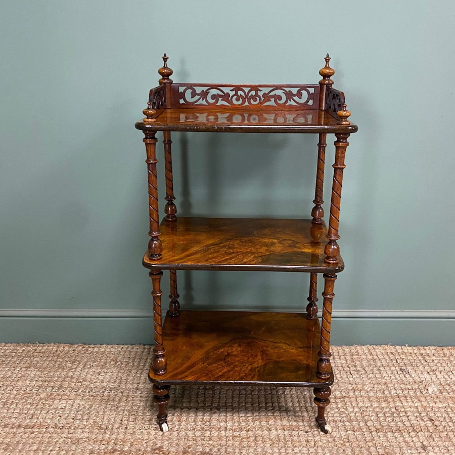 Antique Furniture Antiques World (via WooCommerce) Tables | Unusual Small Antique Victorian What Not