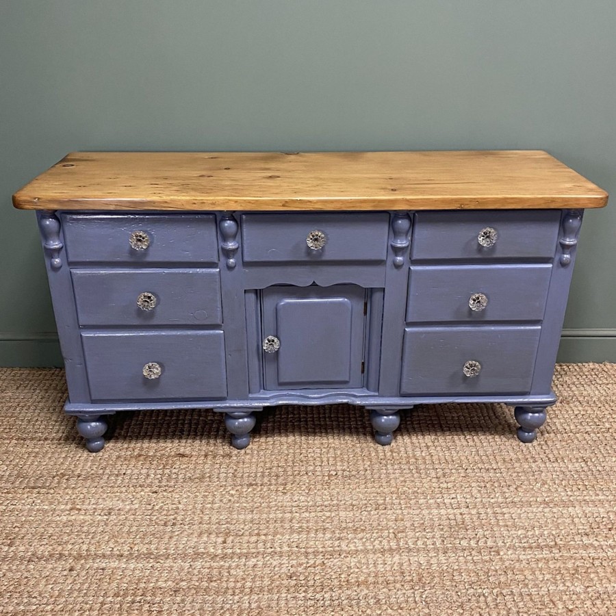 Antique Furniture Antiques World (via WooCommerce) Sideboards | Victorian Painted Antique Dresser Base