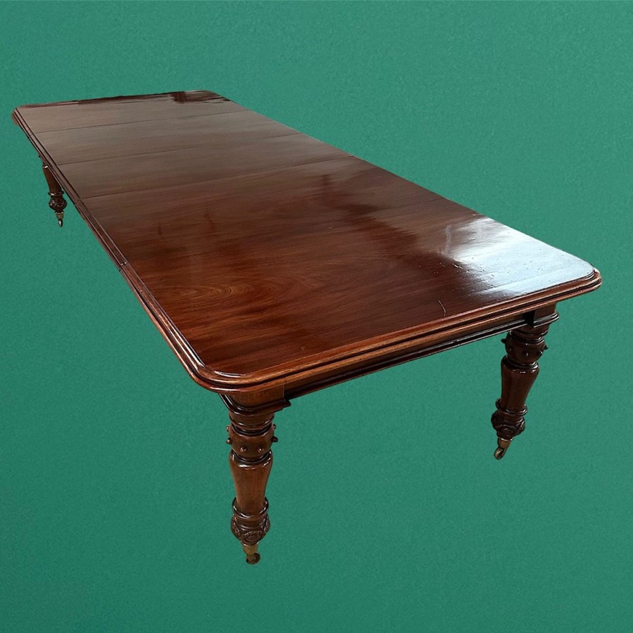 Antique Furniture Antiques World (via WooCommerce) Dining Tables | Large Antique Victorian Mahogany Dining Table