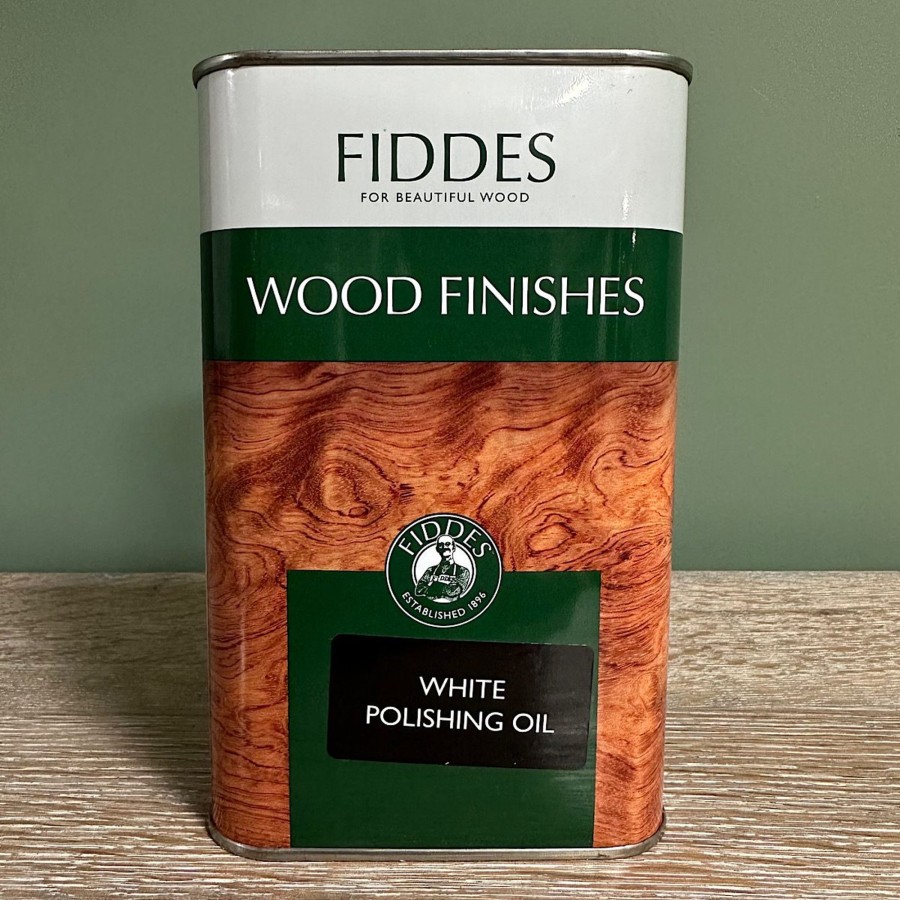 Restoration Materials Antiques World (via WooCommerce) Wood Oil | Fiddes White Polishing Oil - For Spiriting Out French Polish