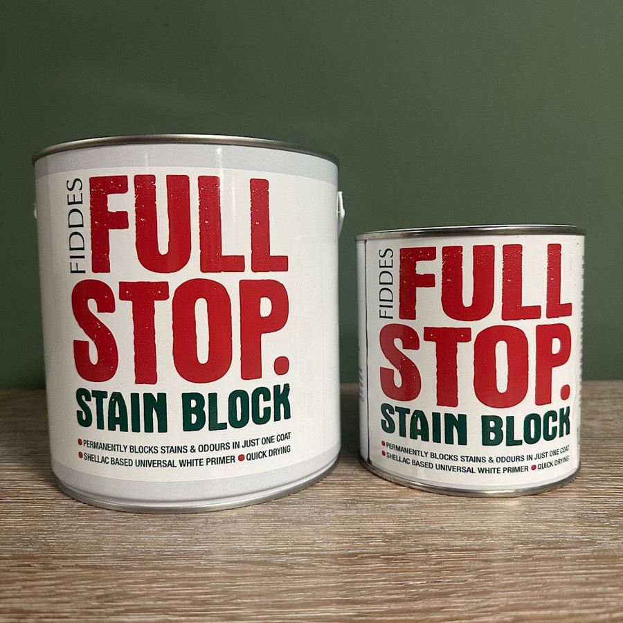 Restoration Materials Antiques World (via WooCommerce) Chalk Paint | Fiddes Full Stop Stain Block