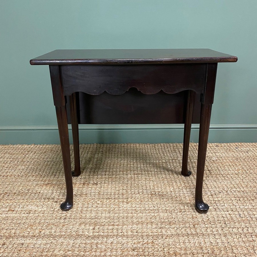 Antique Furniture Antiques World (via WooCommerce) Side Tables | Georgian Mahogany Drop Leaf Antique Side Table