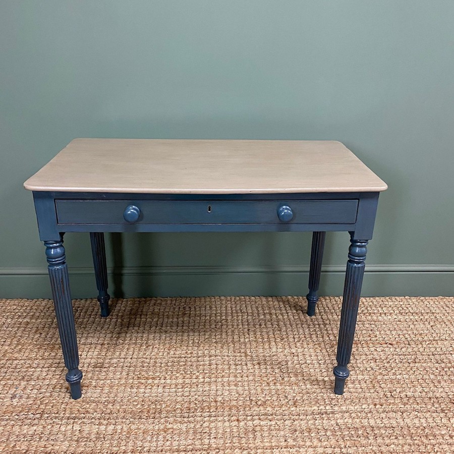 Antique Furniture Antiques World (via WooCommerce) Tables | Gillows Design Regency Country House Painted Antique Side Table