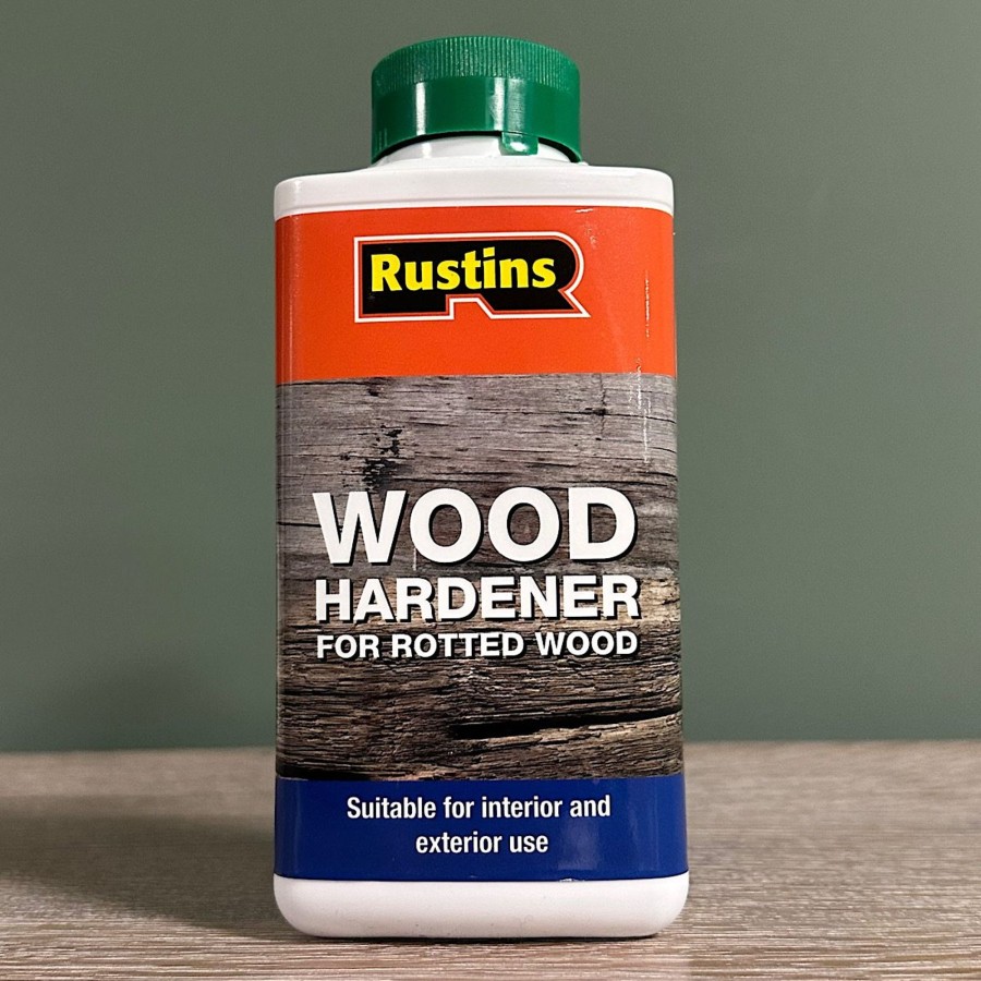 Restoration Materials Antiques World (via WooCommerce) Brushes & Accessories | Rustins Wood Hardener - A Powerful Solution To Wood Repair