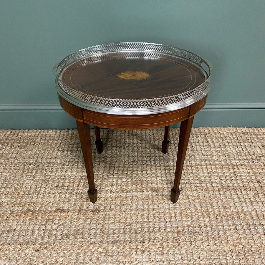 Antique Furniture Antiques World (via WooCommerce) Occasional Tables | Fine Quality Edwardian Mahogany Antique Coffee Table