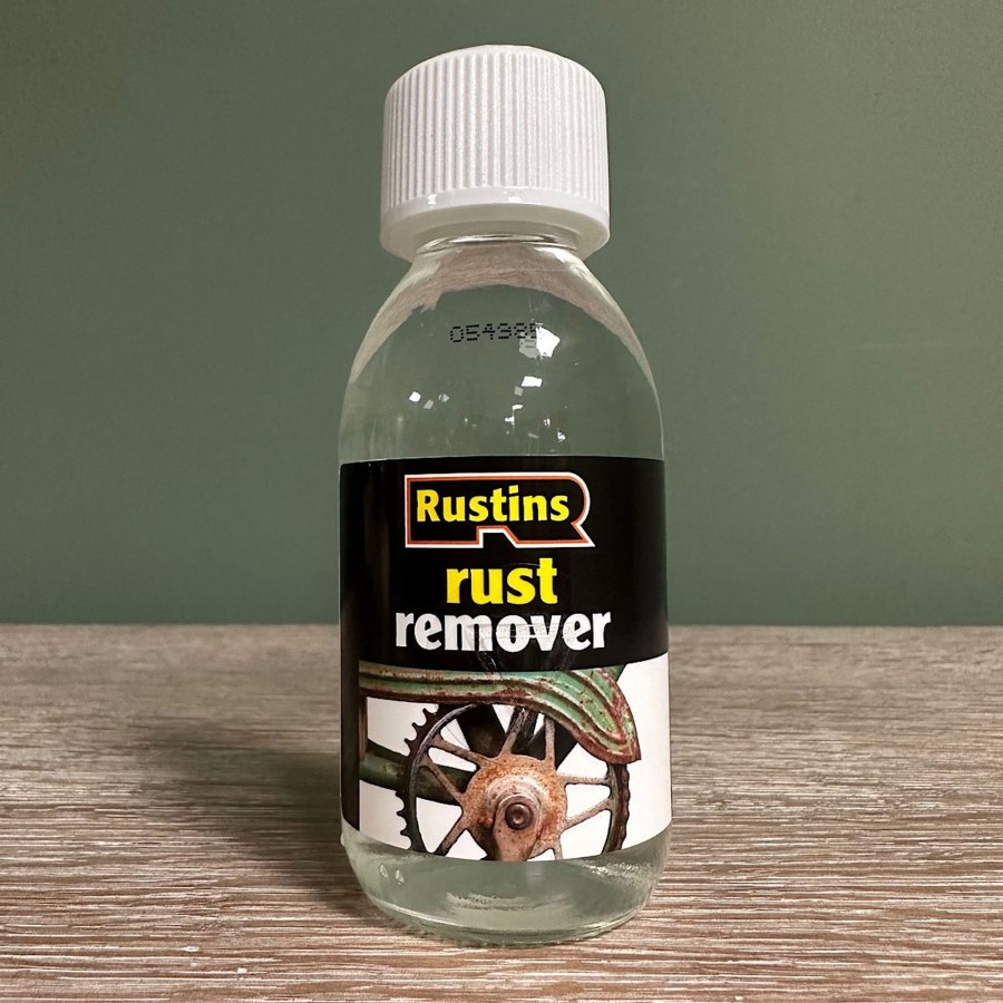 Restoration Materials Antiques World (via WooCommerce) Metal Cleaning / Colouring | Rustins Rust Remover 125Ml