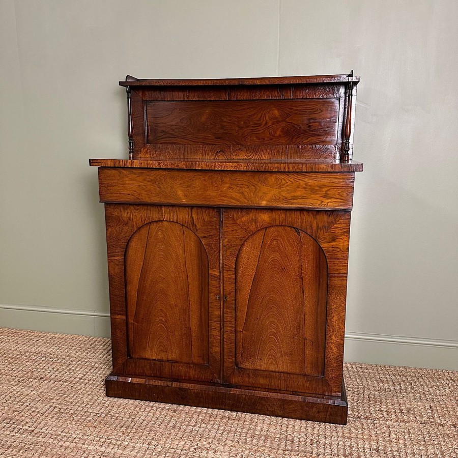 Antique Furniture Antiques World (via WooCommerce) Sideboards | Beautiful Victorian Rosewood Antique Chiffonier