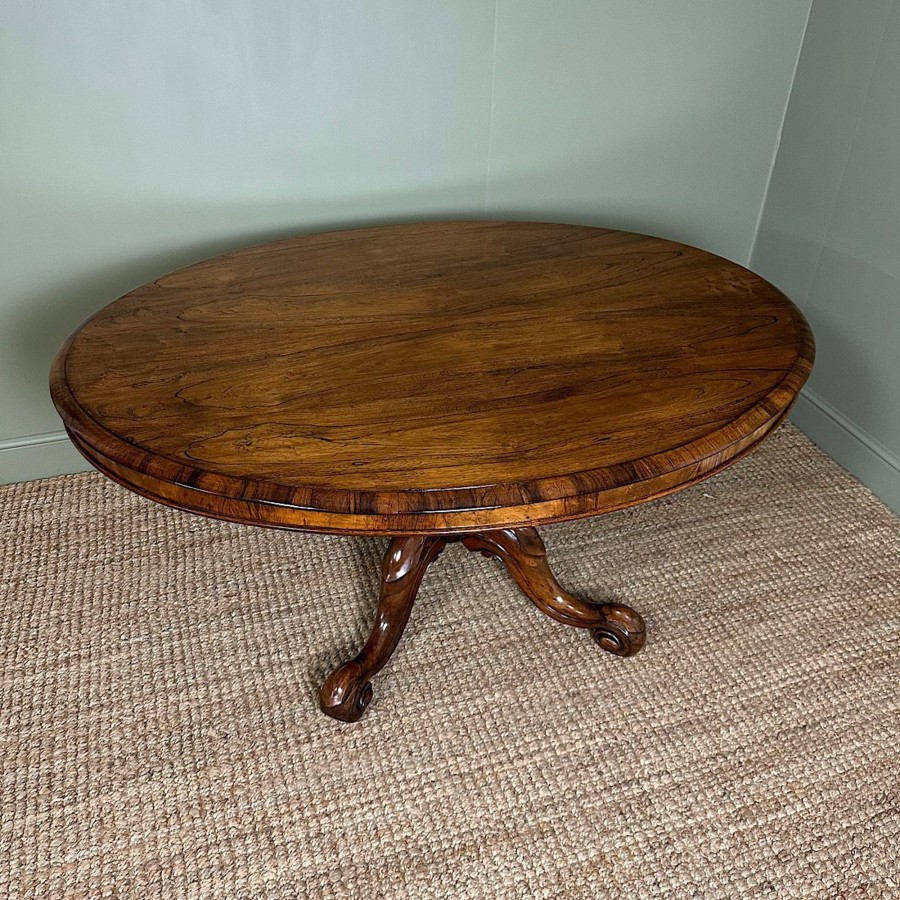 Antique Furniture Antiques World (via WooCommerce) Dining Tables | Stunning Antique Victorian Rosewood Dining Table