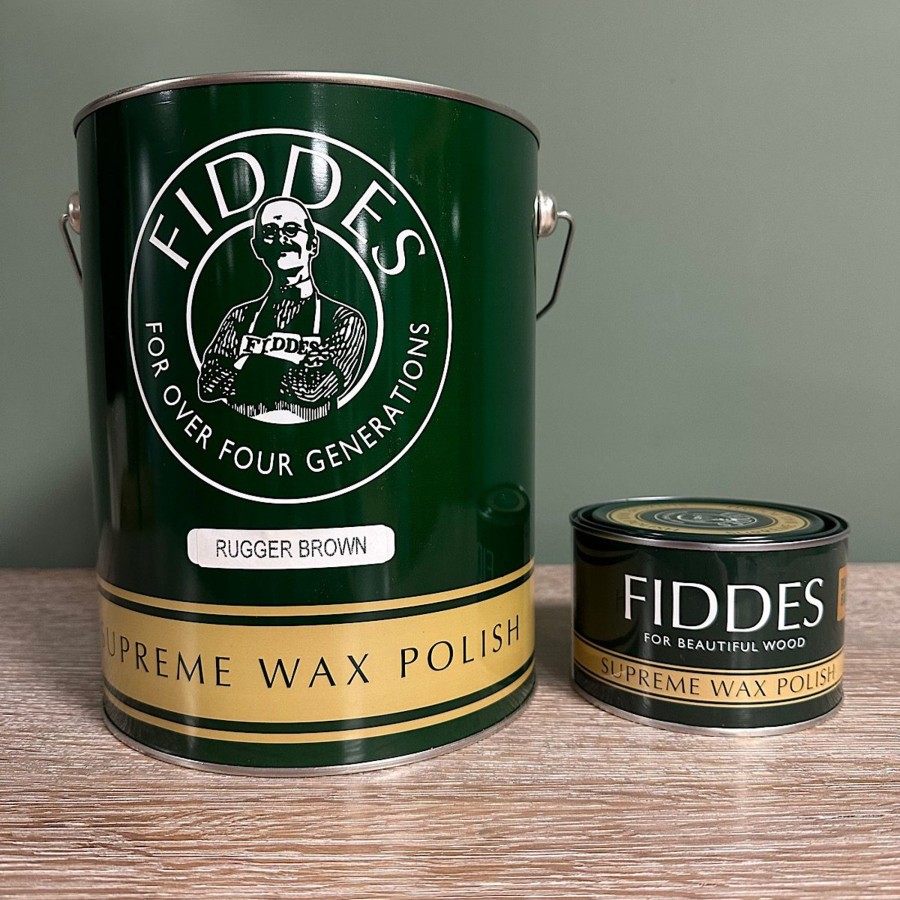 Antique Furniture Antiques World (via WooCommerce) Furniture Wax | Fiddes Supreme Rugger Brown Wax