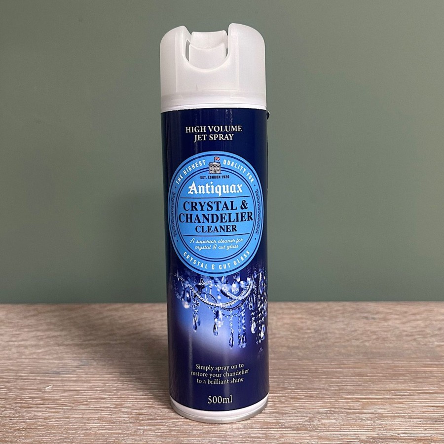 Restoration Materials Antiques World (via WooCommerce) Furniture Spray Polish | Antiquax Chandelier And Crystal Cleaner 500Ml