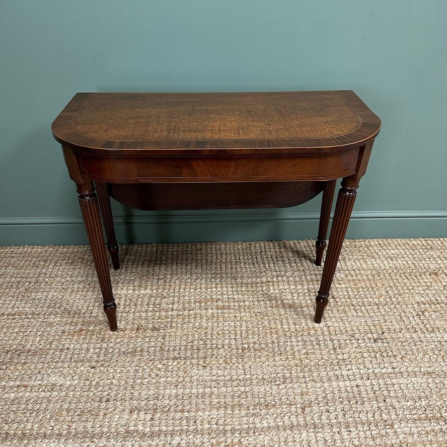 Antique Furniture Antiques World (via WooCommerce) Dining Tables | Country House Georgian Antique Side Table / Tea Table