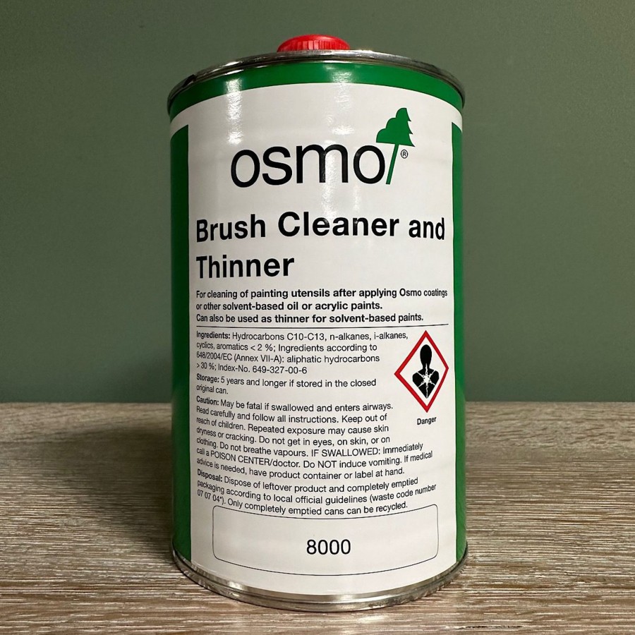 Restoration Materials Antiques World (via WooCommerce) Wood Oil | Osmo Brush Cleaner & Thinner - 1 Litre