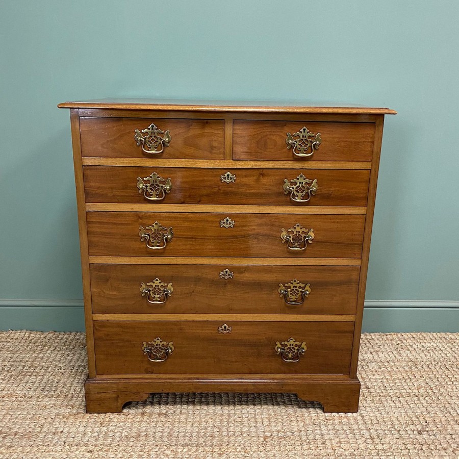 Antique Furniture Antiques World (via WooCommerce) Chest Of Drawers | Quality Antique Edwardian Mahogany Chest Of Drawers