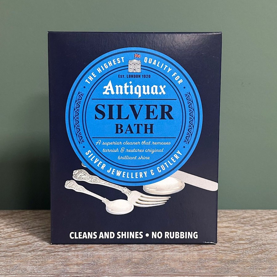 Restoration Materials Antiques World (via WooCommerce) Metal Cleaning / Colouring | Antiquax Silver Bath - 3 X 50G Sachets