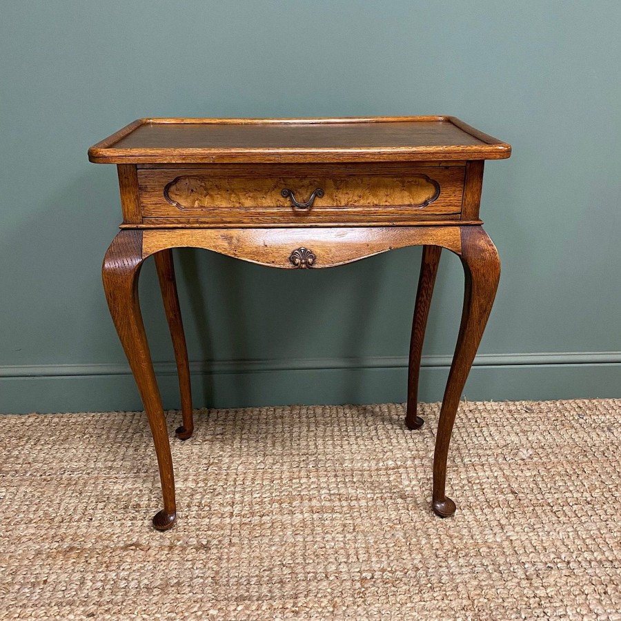 Antique Furniture Antiques World (via WooCommerce) Side Tables | Country Oak Antique Side Table