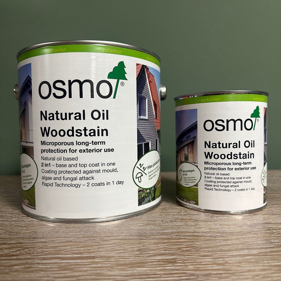 Restoration Materials Antiques World (via WooCommerce) Exterior Wood Oil | Osmo Natural Oil Wood Stain - All Tinted Colours & Sizes