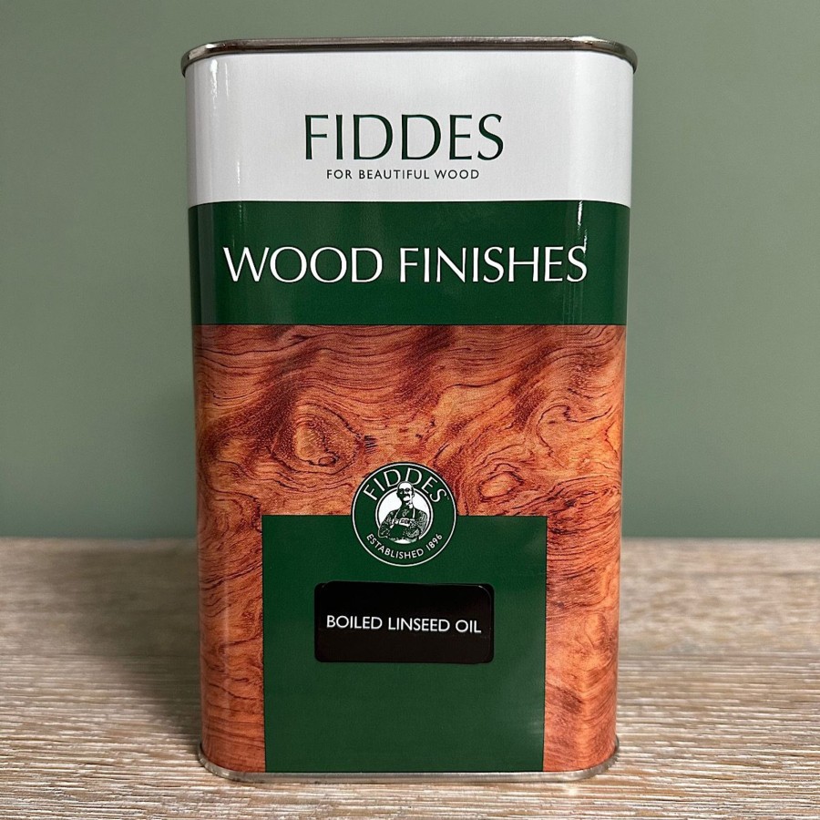 Restoration Materials Antiques World (via WooCommerce) Exterior Wood Oil | Fiddes Boiled Linseed Oil 1 Litre