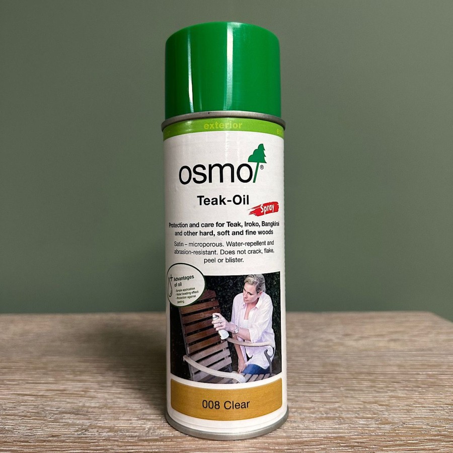 Restoration Materials Antiques World (via WooCommerce) Exterior Wood Oil | Osmo Teak Oil Spray - For Teak Wooden Garden Furniture