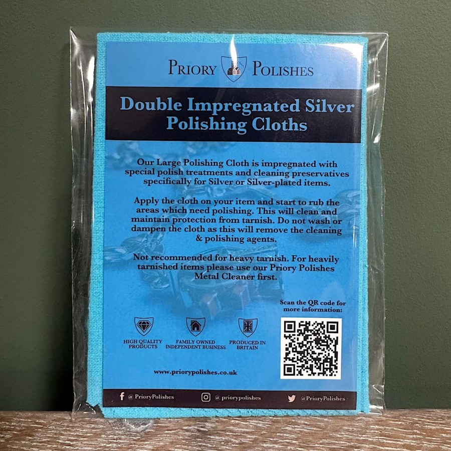 Restoration Materials Antiques World (via WooCommerce) Jewellery Cleaner | Silver Polishing Cloth - Free P&P