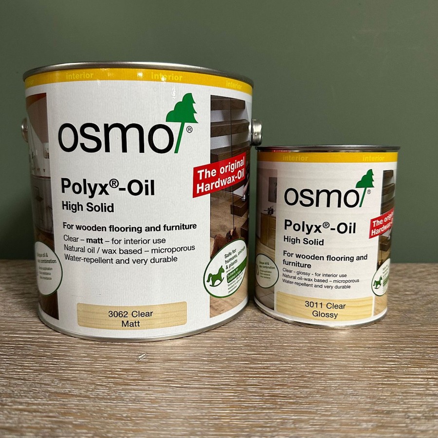 Antique Furniture Antiques World (via WooCommerce) Furniture Wax | Osmo Polyx Oil Clear - Raw | Rapid | Matt | Satin | Glossy