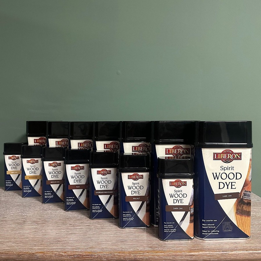 Restoration Materials Antiques World (via WooCommerce) Wood Oil | Liberon Spirit Wood Dye Full Range Of Wood Stain Colours