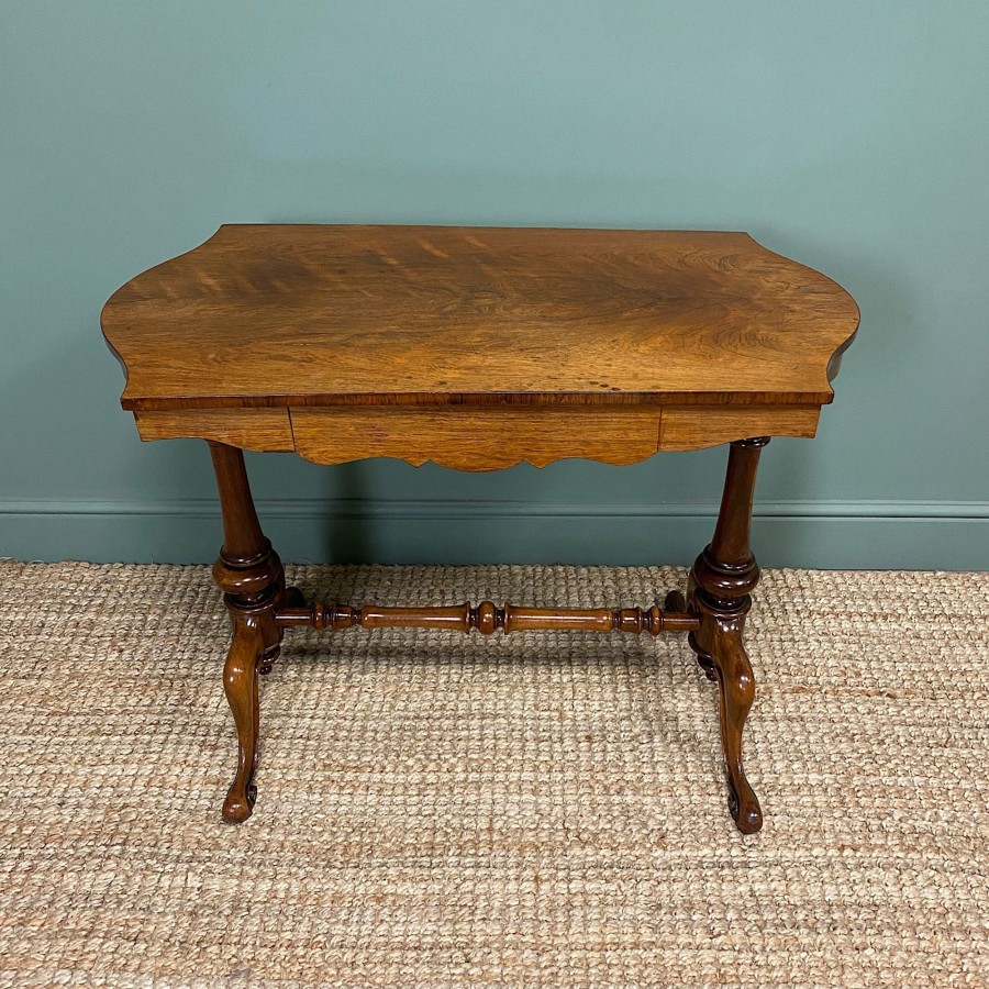 Antique Furniture Antiques World (via WooCommerce) Tables | Victorian Rosewood Antique Writing Table