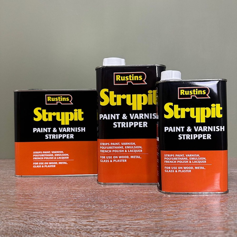 Restoration Materials Antiques World (via WooCommerce) Wood Cleaner | Rustins Strypit - Paint & Varnish Stripper