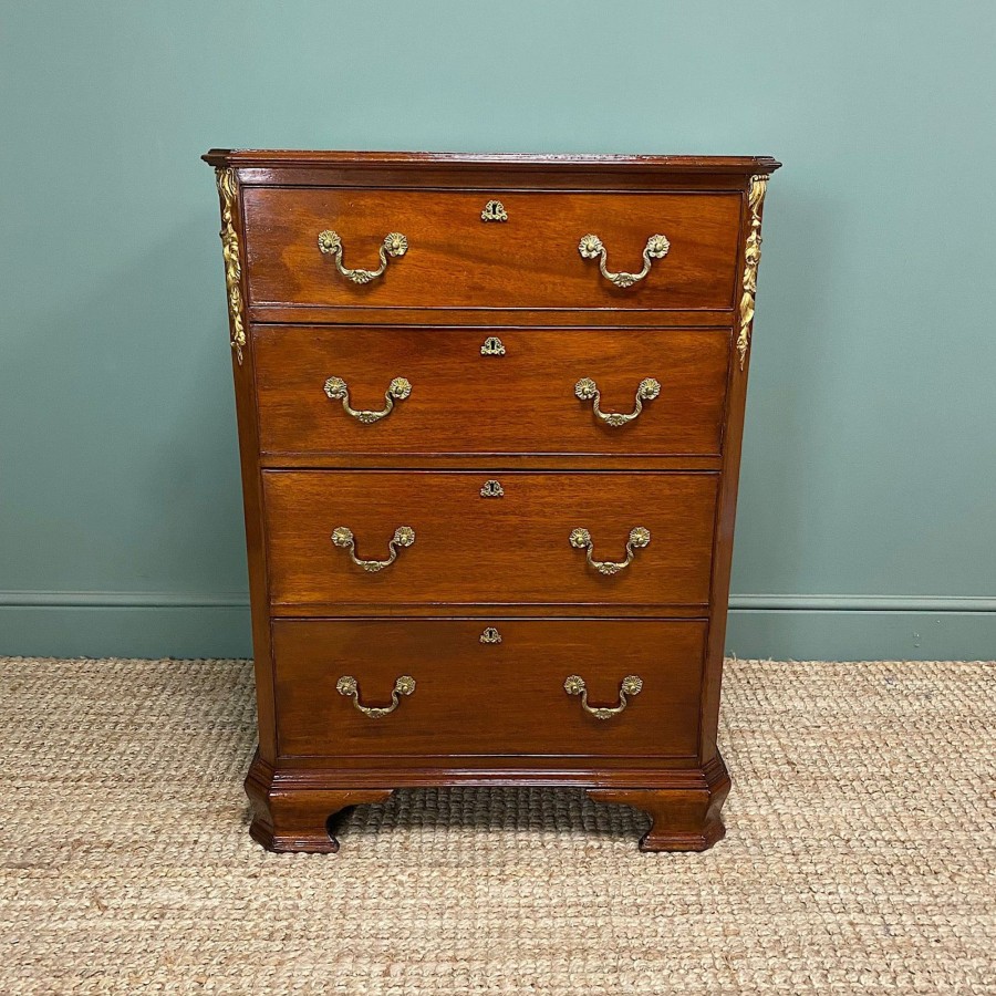 Antique Furniture Antiques World (via WooCommerce) Chest Of Drawers | Quality Victorian Mahogany Antique Chest