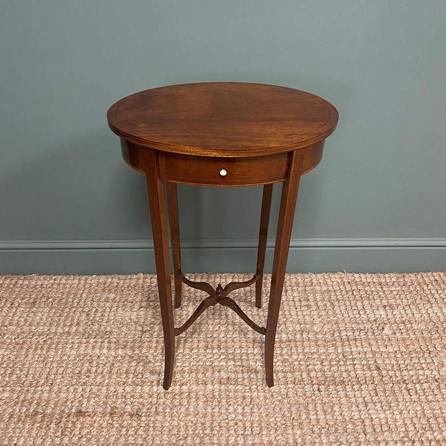 Antique Furniture Antiques World (via WooCommerce) Tables | Elegant Edwardian Antique Occasional Table