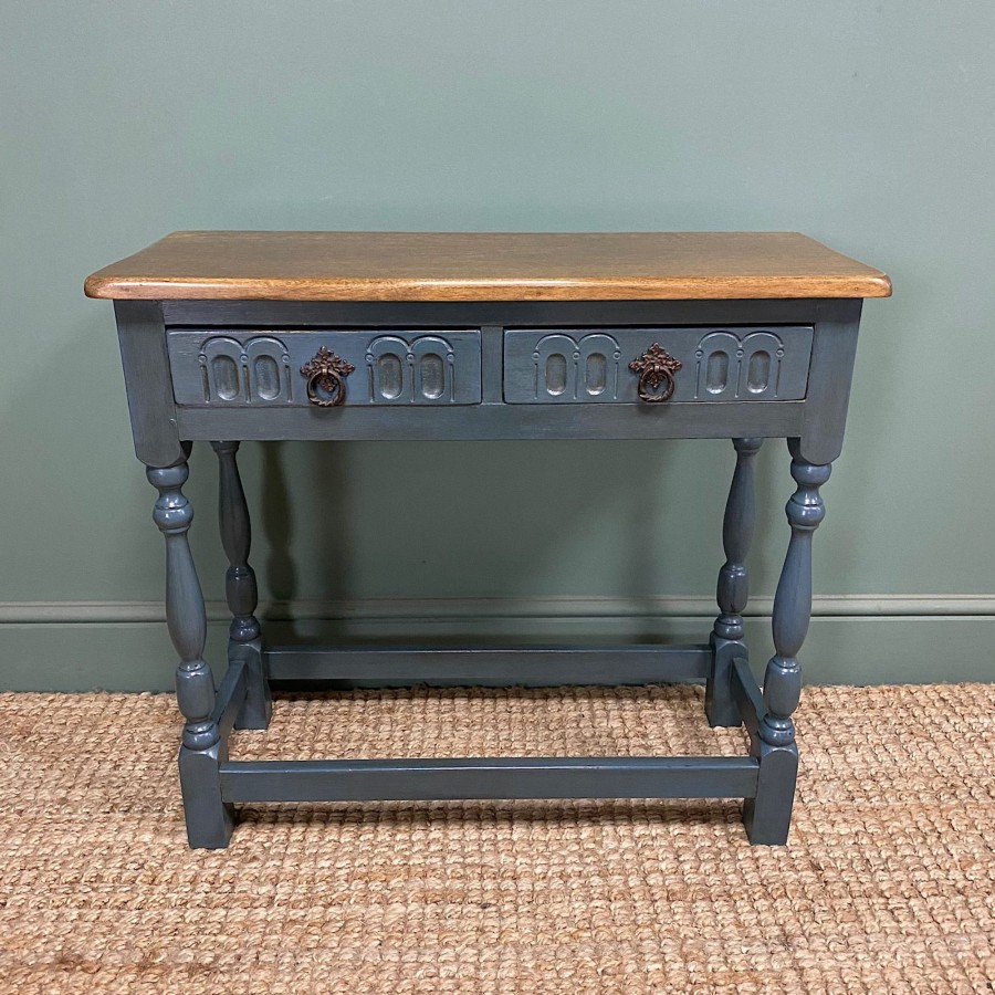 Antique Furniture Antiques World (via WooCommerce) Tables | Vintage Painted Side Table