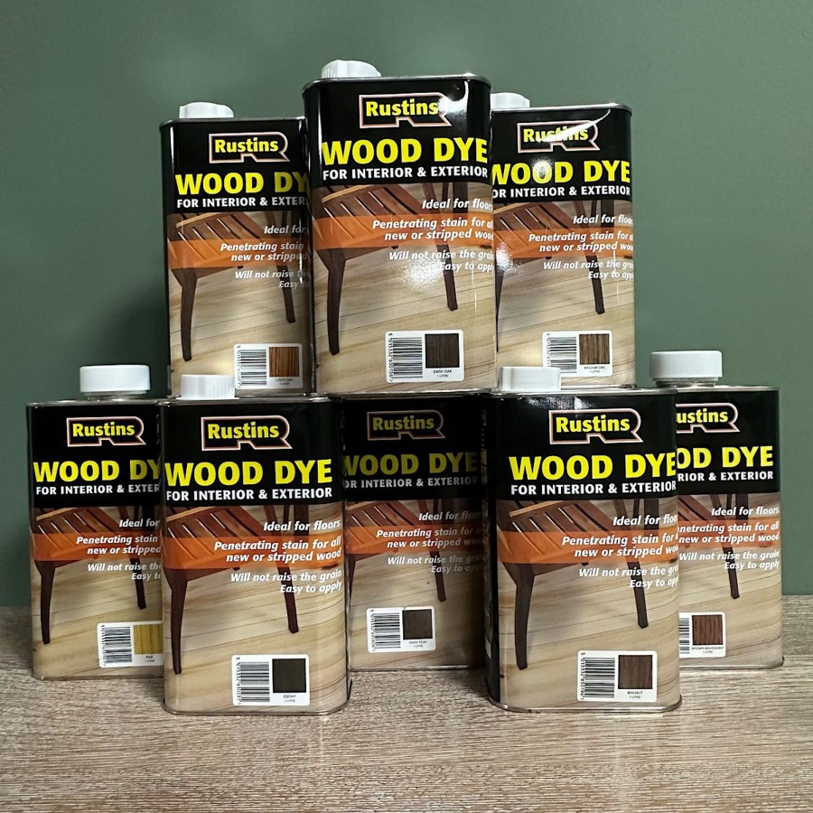 Restoration Materials Antiques World (via WooCommerce) Wood Dye | Rustins Wood Dye