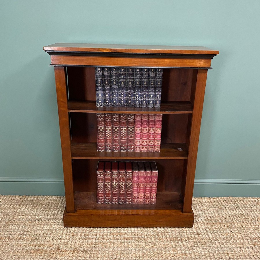 Antique Furniture Antiques World (via WooCommerce) Bookcases | Victorian Antique Open Fronted Bookcase