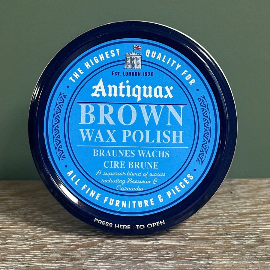 Antique Furniture Antiques World (via WooCommerce) Furniture Wax | Antiquax Brown Wax Polish 100Ml