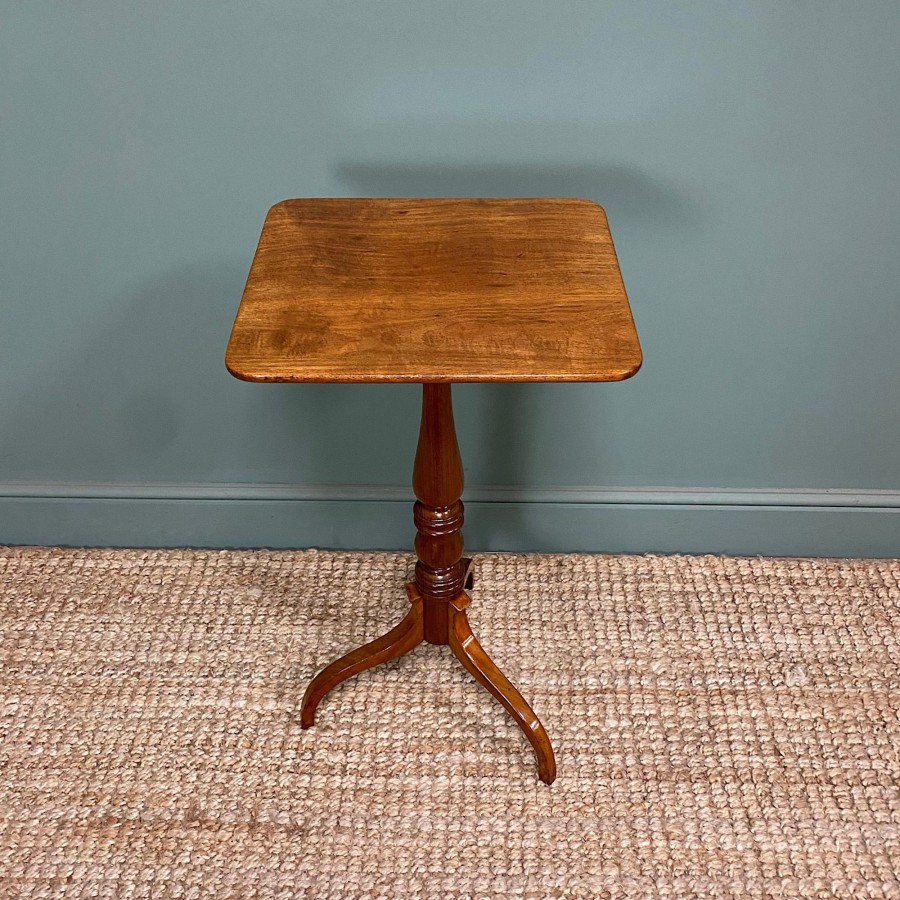 Antique Furniture Antiques World (via WooCommerce) Tables | Elegant 19Th Century Antique Mahogany Occasional Table