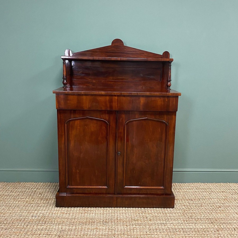 Antique Furniture Antiques World (via WooCommerce) Sideboards | Superb Quality Victorian Antique Mahogany Chiffonier / Sideboard