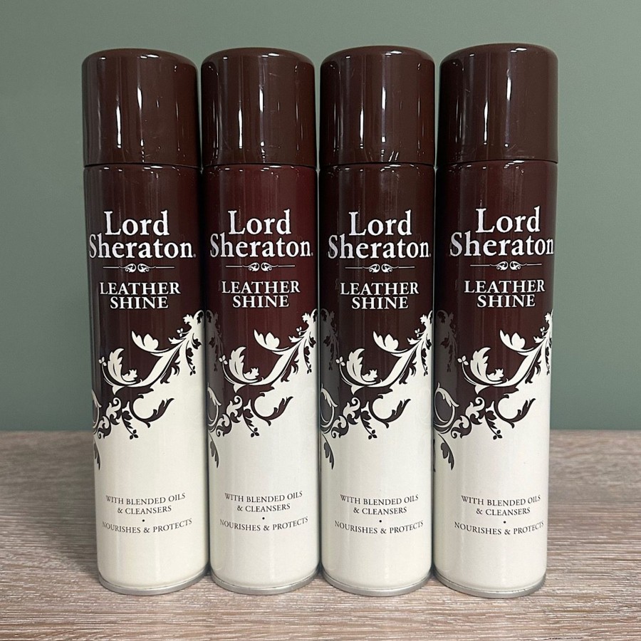 Restoration Materials Antiques World (via WooCommerce) Furniture Spray Polish | Lord Sheraton Leather Shine Aerosol Spray