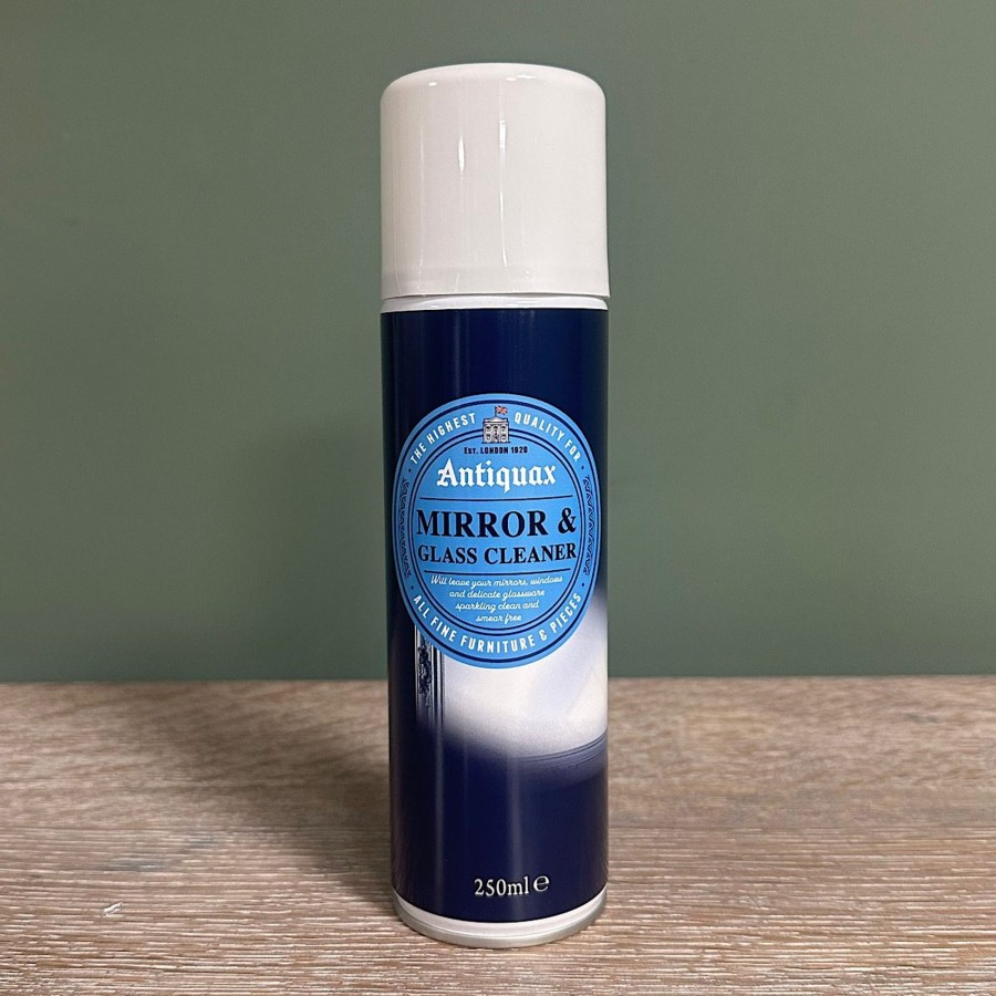 Restoration Materials Antiques World (via WooCommerce) Furniture Spray Polish | Antiquax Mirror And Glass Cleaner - 250Ml