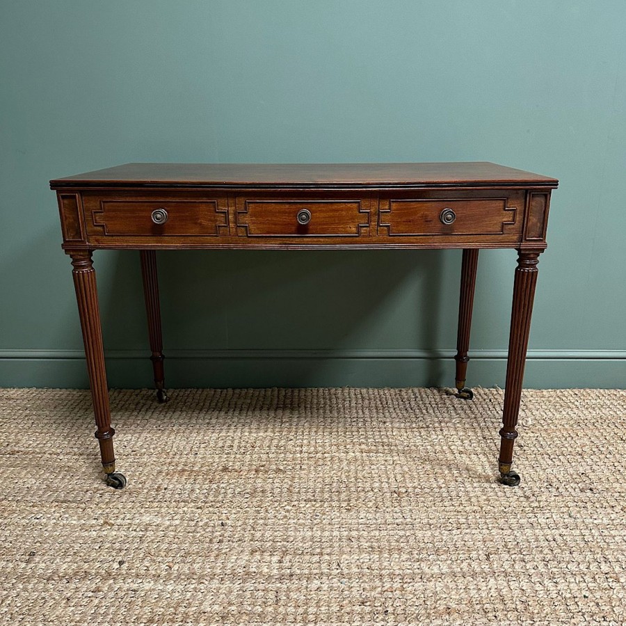 Antique Furniture Antiques World (via WooCommerce) Tables | Quality Gillows Design Large Antique Writing Table