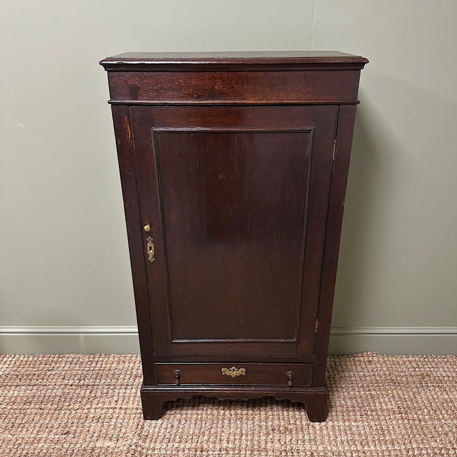 Antique Furniture Antiques World (via WooCommerce) Cupboards & Cabinets | Period Oak Antique Georgian Cupboard