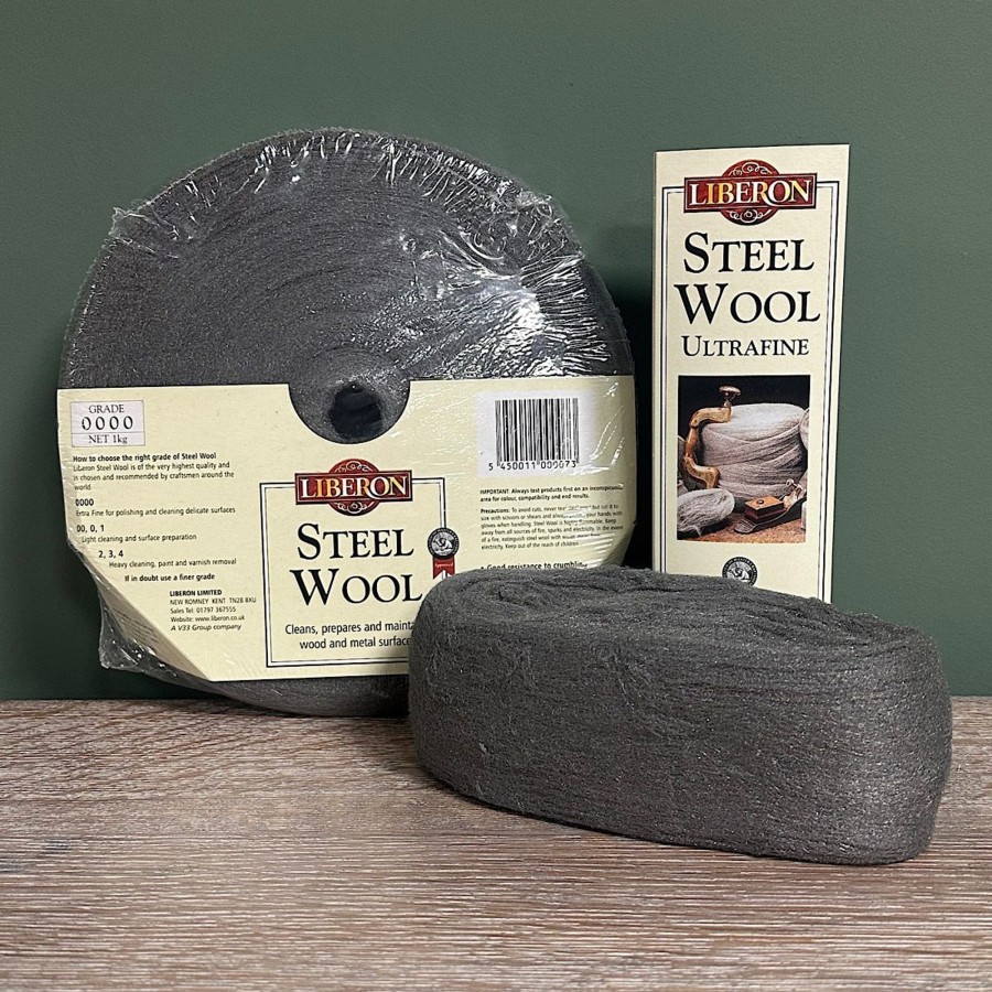 Restoration Materials Antiques World (via WooCommerce) Horological Supplies / Clock Restoration | Ultra Fine Steel Wool (Grade 0000) Wire Wool