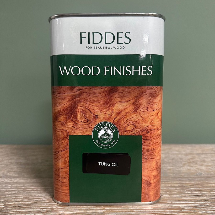 Restoration Materials Antiques World (via WooCommerce) Wood Oil | Fiddes Pure Tung Oil 1 Litre