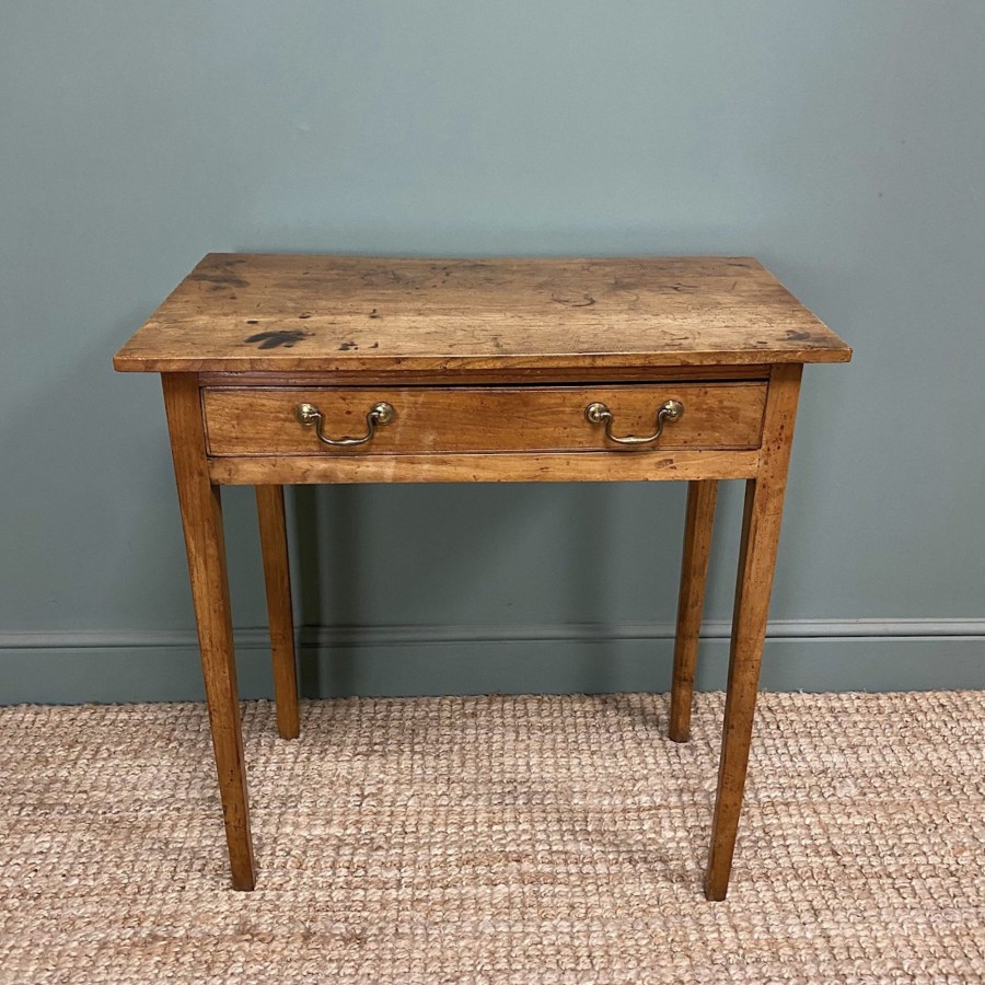 Antique Furniture Antiques World (via WooCommerce) Tables | Country House Antique Fruitwood Side Table